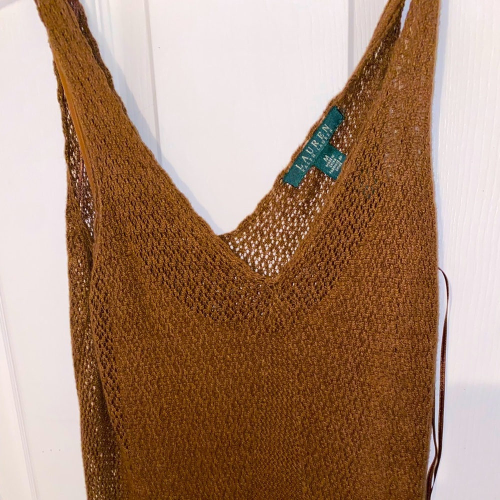 Ralph Lauren linen boho knit dress